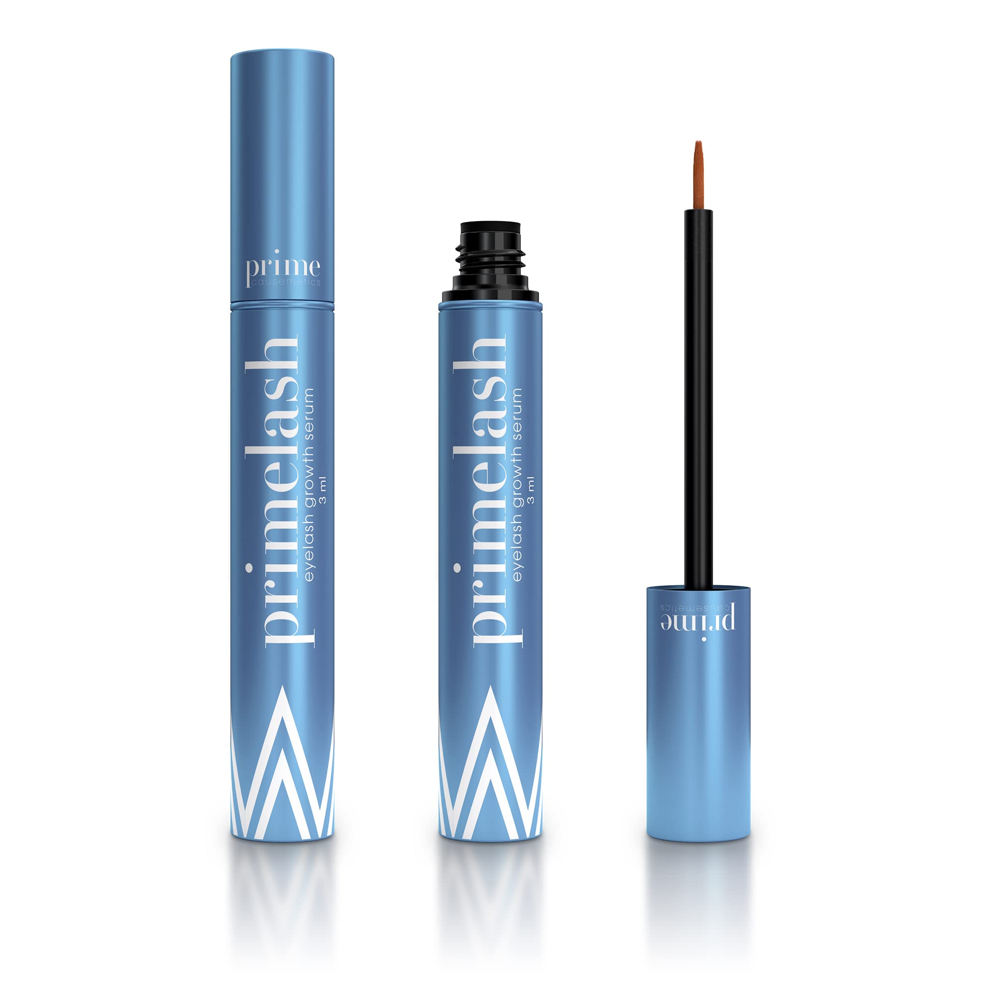 PRIME PROMETICS primeLash front packaging showing bottle and logo for easy identification and trust