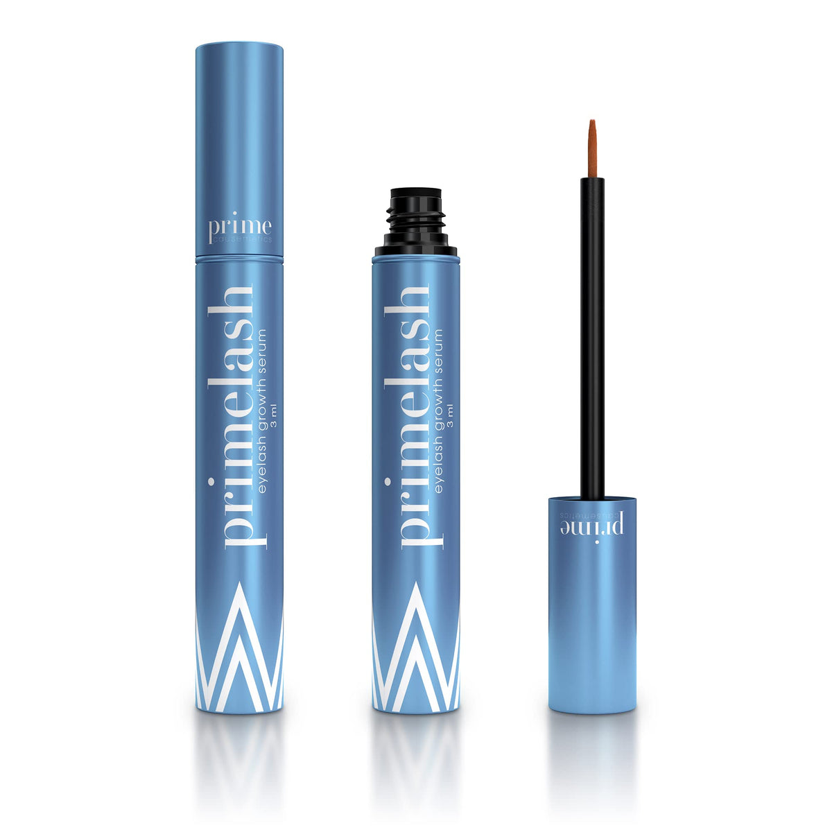 PRIME PROMETICS primeLash front packaging showing bottle and logo for easy identification and trust