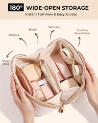 Prite vegan leather texture close-up highlighting easy wipe-clean benefit