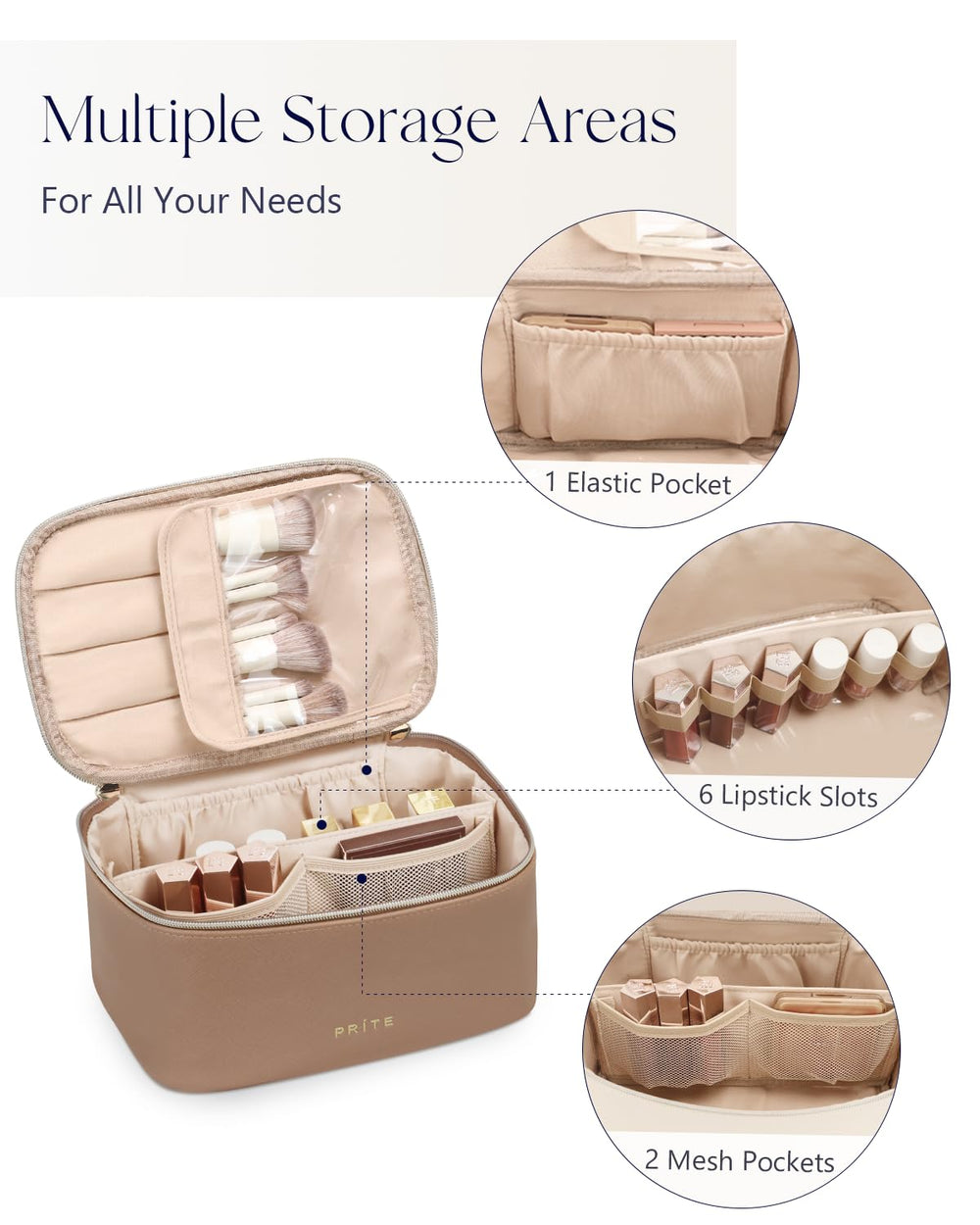Prite bag open wide-zip access showing easy packing and quick reach