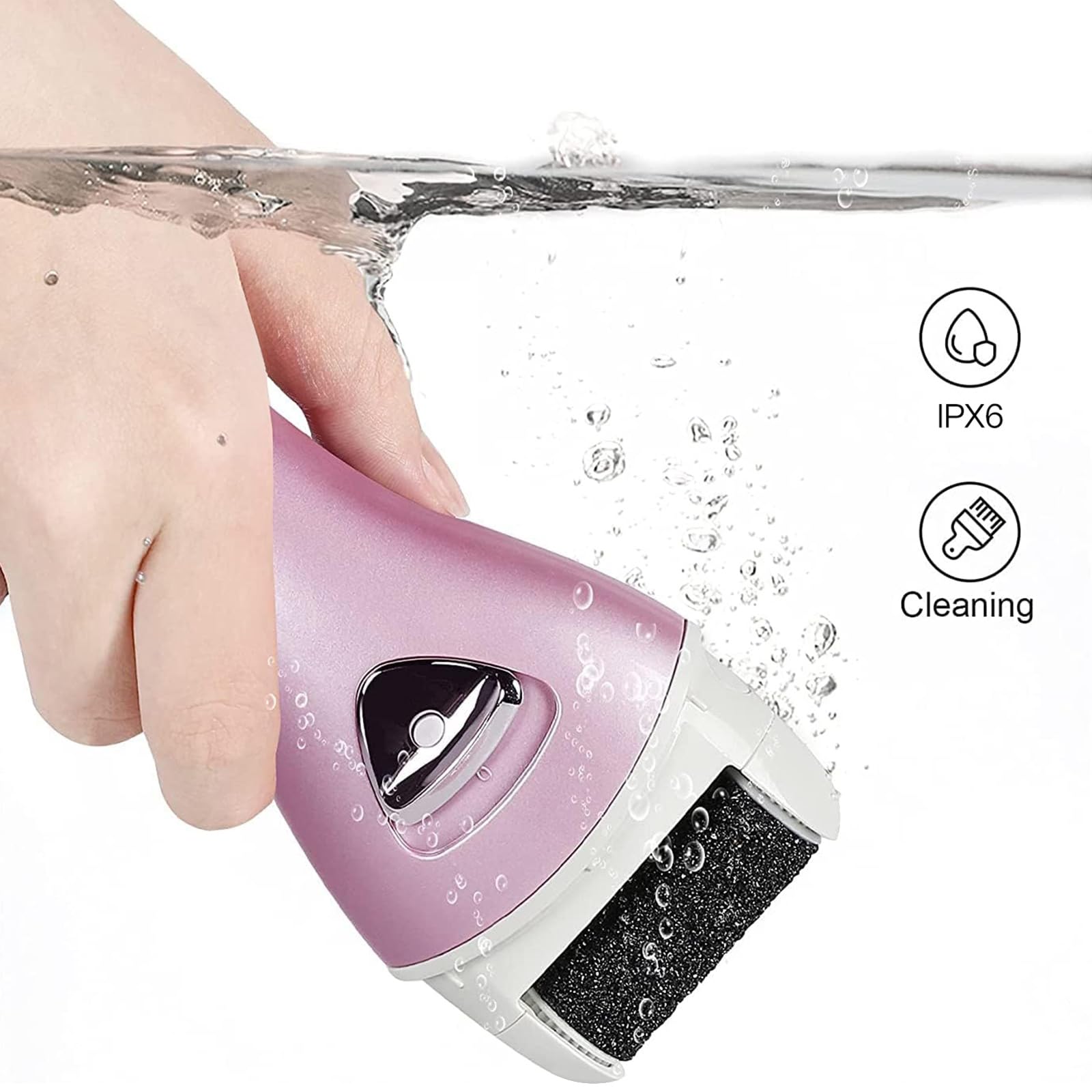 PRITECH device with LED illuminated showing better visibility to target rough skin