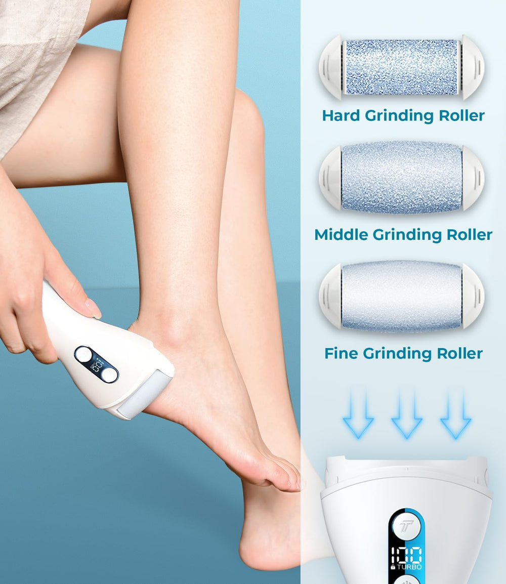 PRITECH device held in hand to show scale and comfortable hold benefit