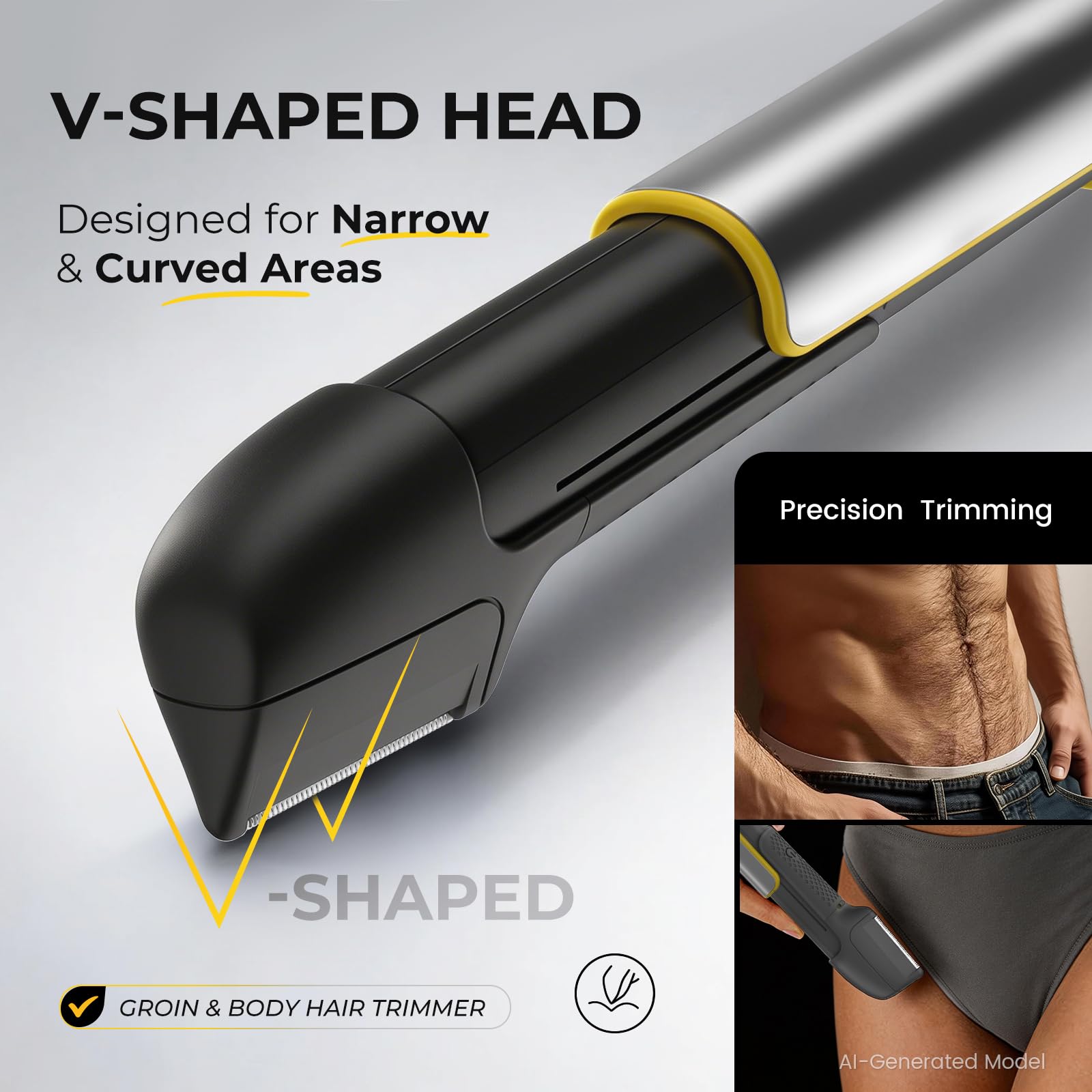 PRITECH in-shower use illustrating wet/dry versatility and safe grooming benefit