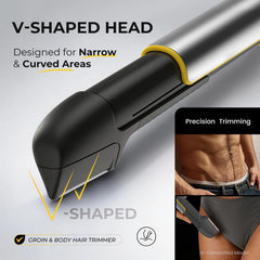 PRITECH in-shower use illustrating wet/dry versatility and safe grooming benefit