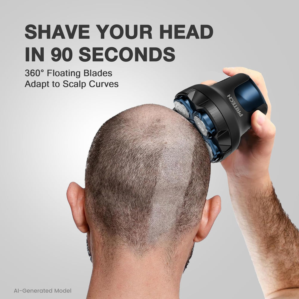 PRITECH close-up of six floating rotary heads delivering smooth contour-following contact