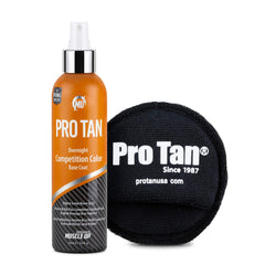 Pro Tan applied to forearm demonstrating even coverage and natural finish