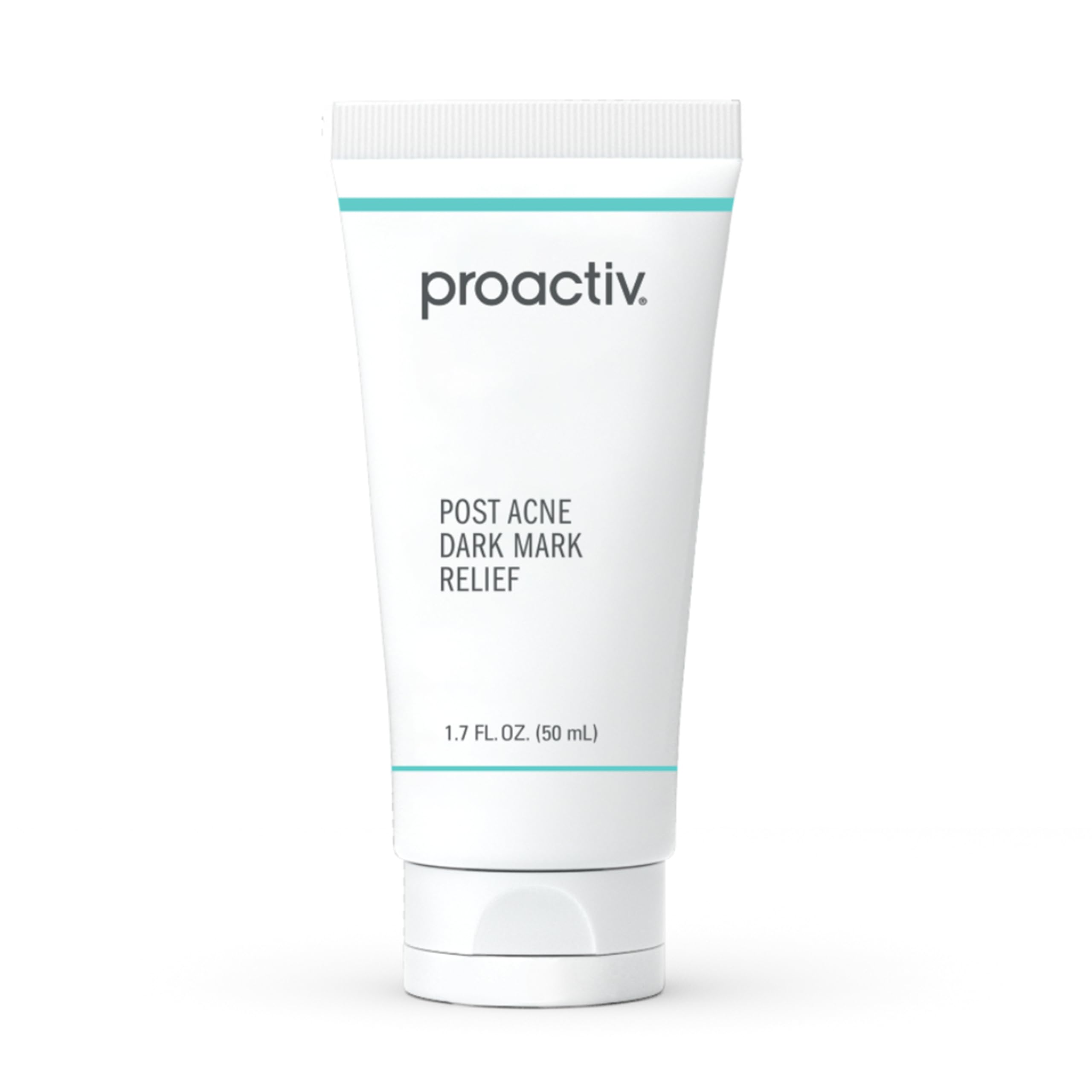 Proactiv front packaging showing product and clear benefit of targeted dark mark care