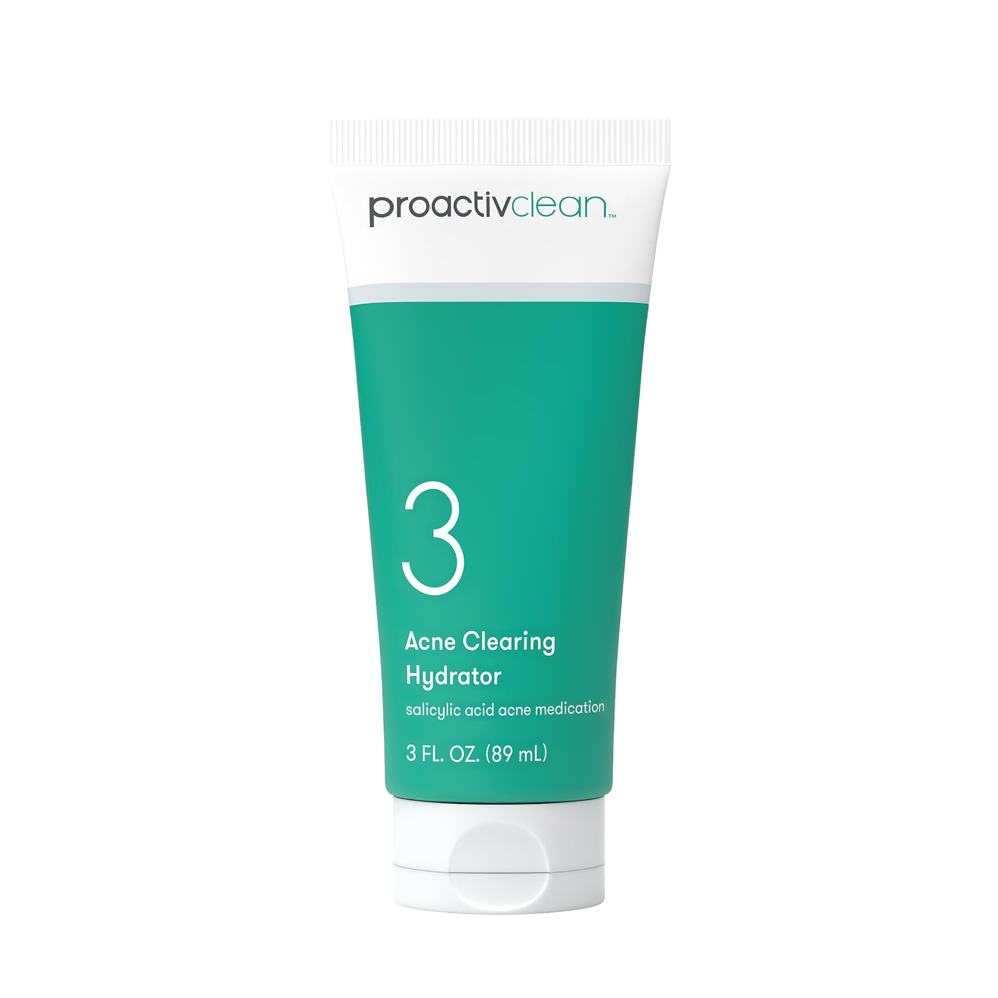 Proactiv Acne Clearing Hydrator front view showing packaging and size benefits