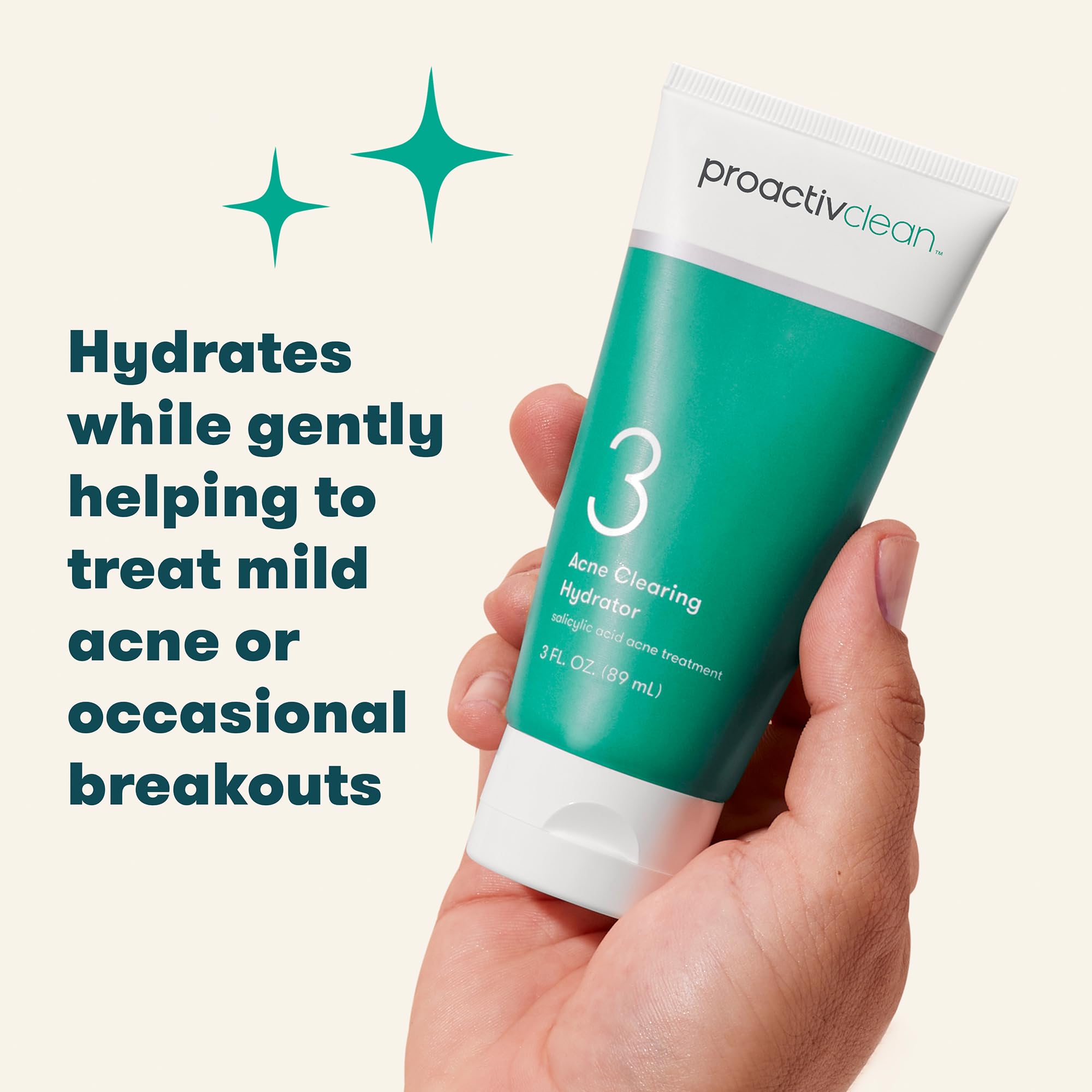 Proactiv hydrator on bathroom shelf in routine setting implying daily use benefit