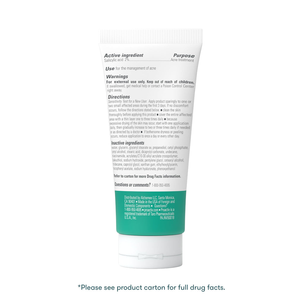 Proactiv tube in hand to show 3 fl oz scale and travel-friendly convenience