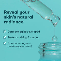 Proactiv serum texture close-up demonstrating lightweight absorption