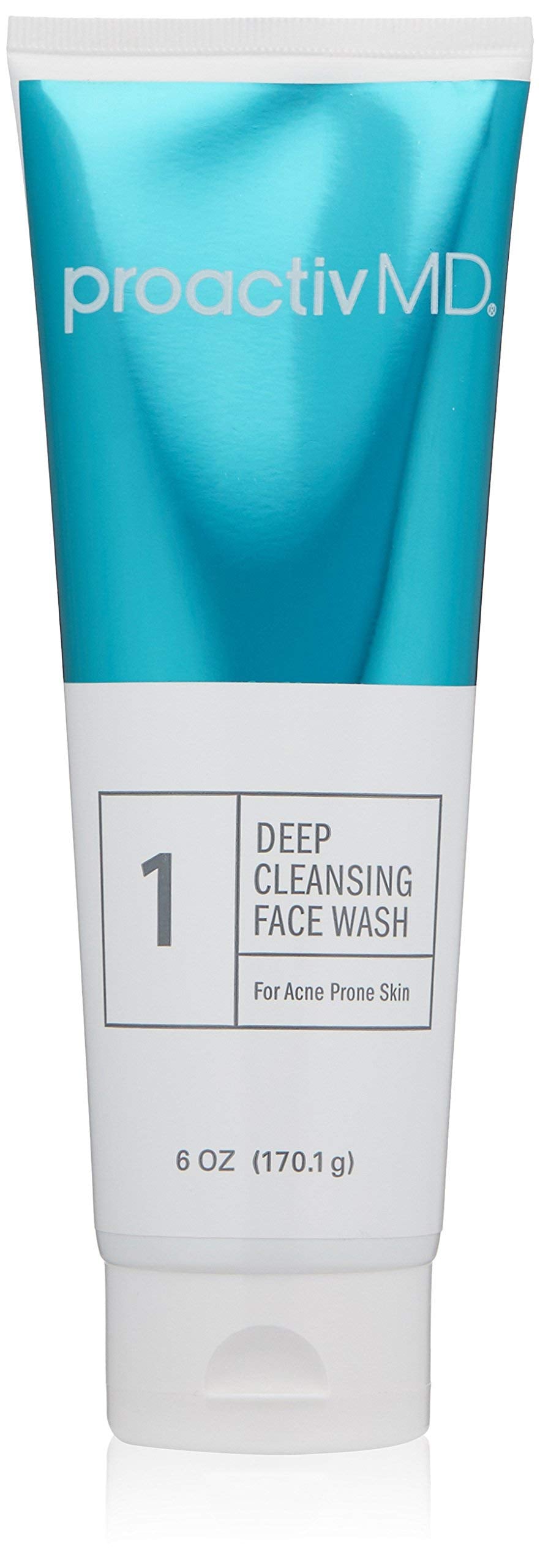 ProactivMD front packaging showing cleanser and clear benefits