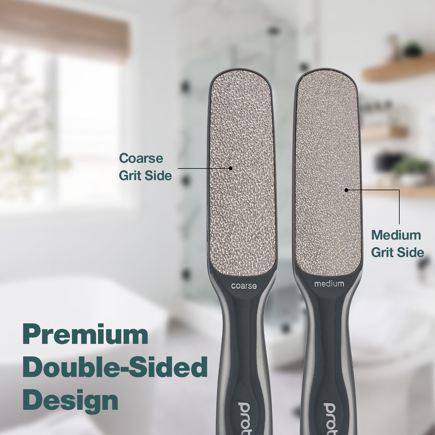 Probelle close-up of medium nickel surface smoothing skin for polished finish