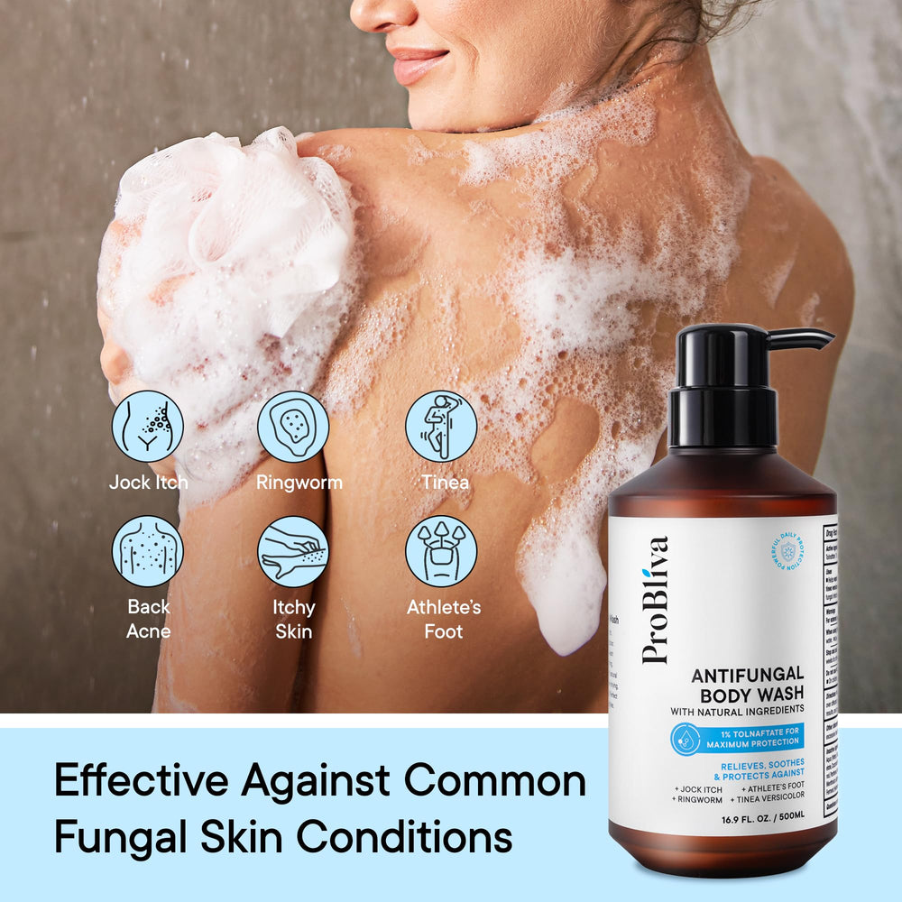 ProBliva gel texture close-up highlighting soothing, non-drying formula benefit