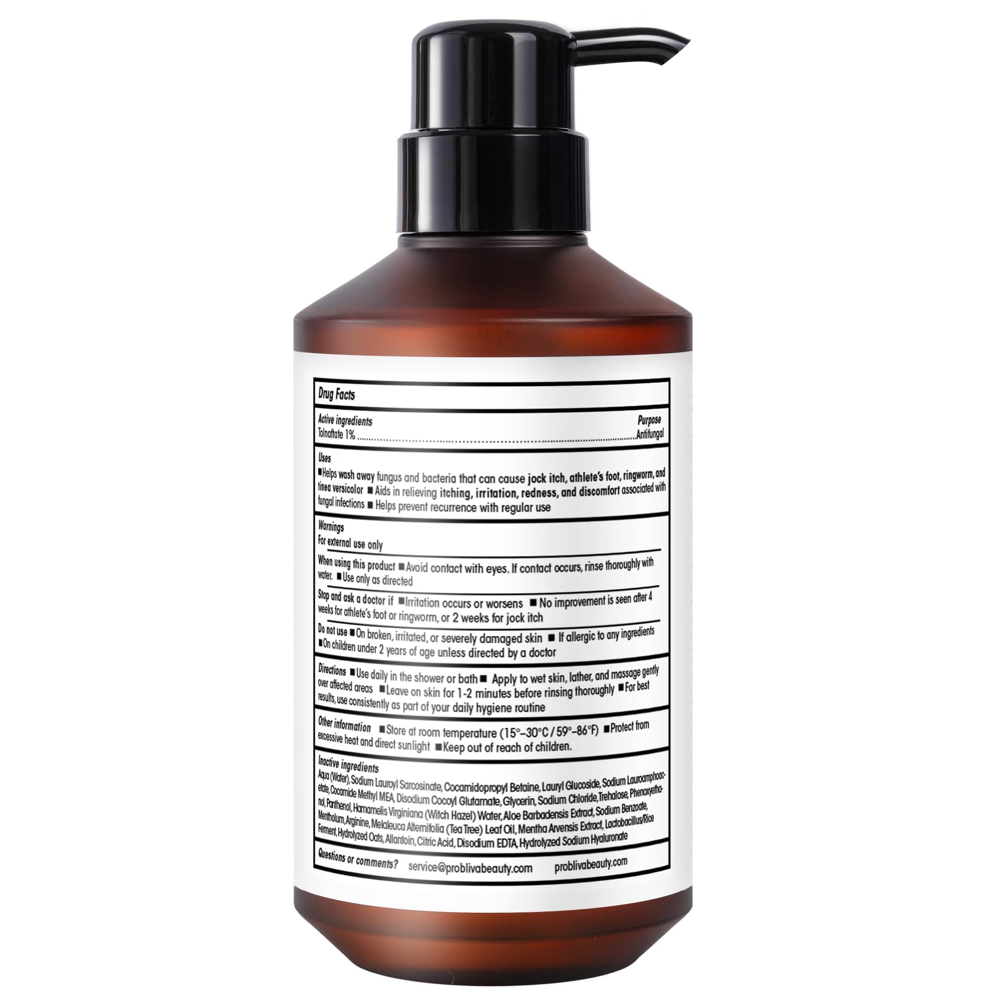 ProBliva in shower setting showing daily-use lifestyle benefit