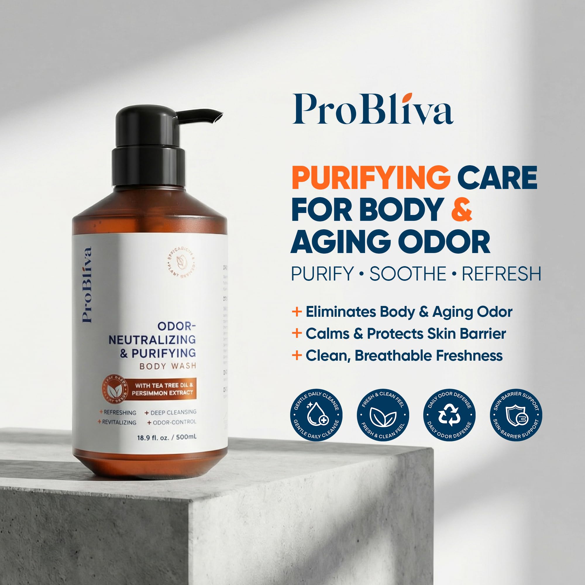 ProBliva pump dispensing gel for easy controlled use