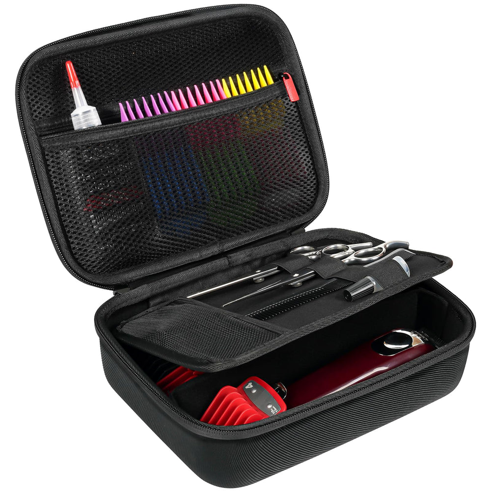 ProCase front view showing hard shell and zipper for secure transport