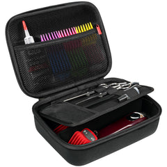 ProCase front view showing hard shell and zipper for secure transport