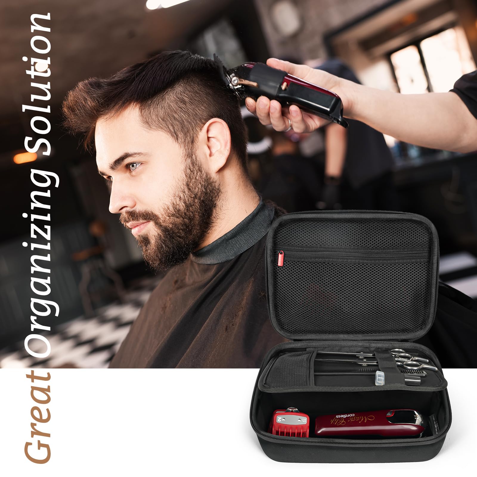 ProCase held in hand to show compact size and easy portability