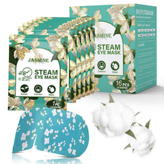 ProCIV front packaging showing 16 jasmine steam masks and clear benefits