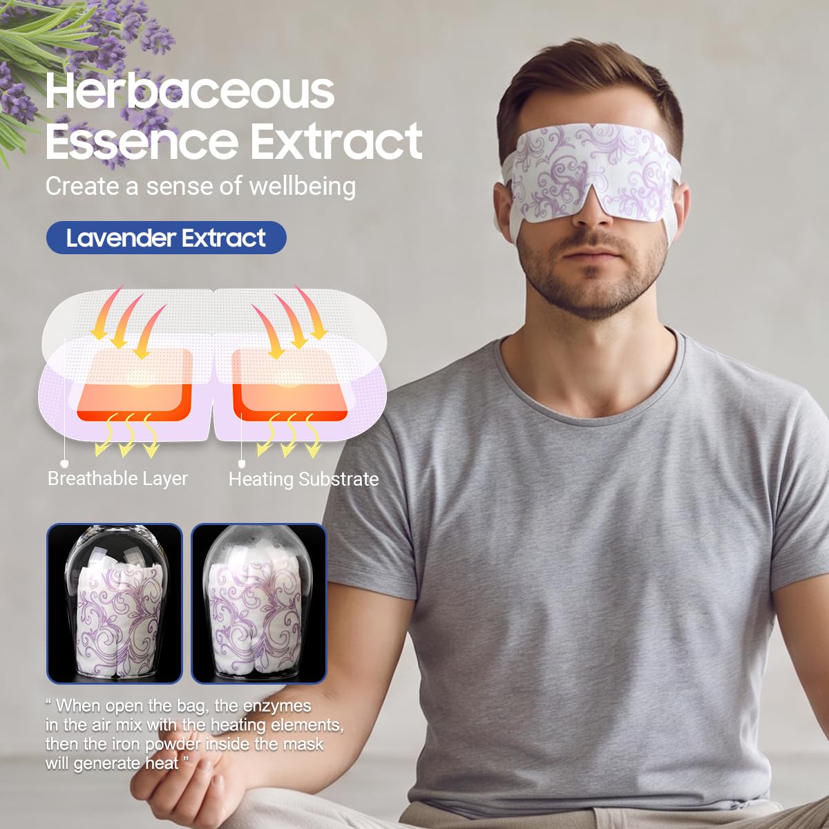 ProCIV opened sealed pouch with single mask showing ready-to-use feature