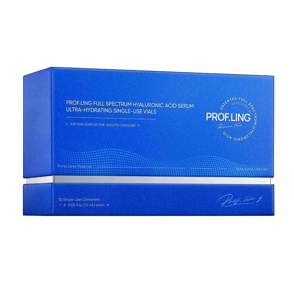 PROF.LING close crop showing improved skin texture after consistent use