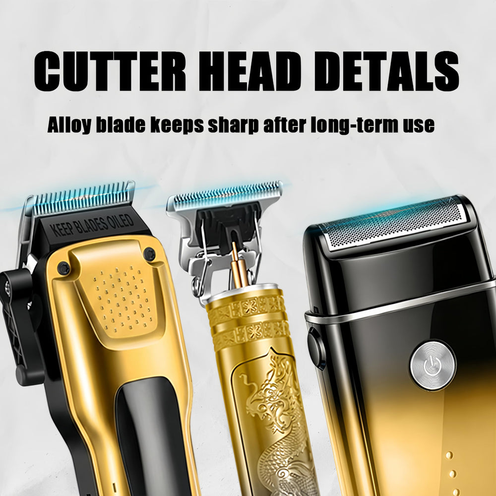 PROIYO foil shaver detail highlighting hypoallergenic foil for smooth finishes