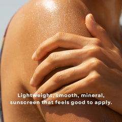 Project Reef applied on arm illustrating easy blend and coverage benefit