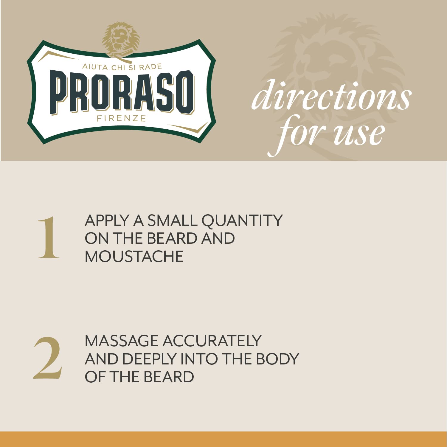 Proraso beard balm applied to short beard demonstrating softening benefit
