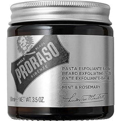Proraso jar front view showing product branding and neat packaging benefit: clear identification