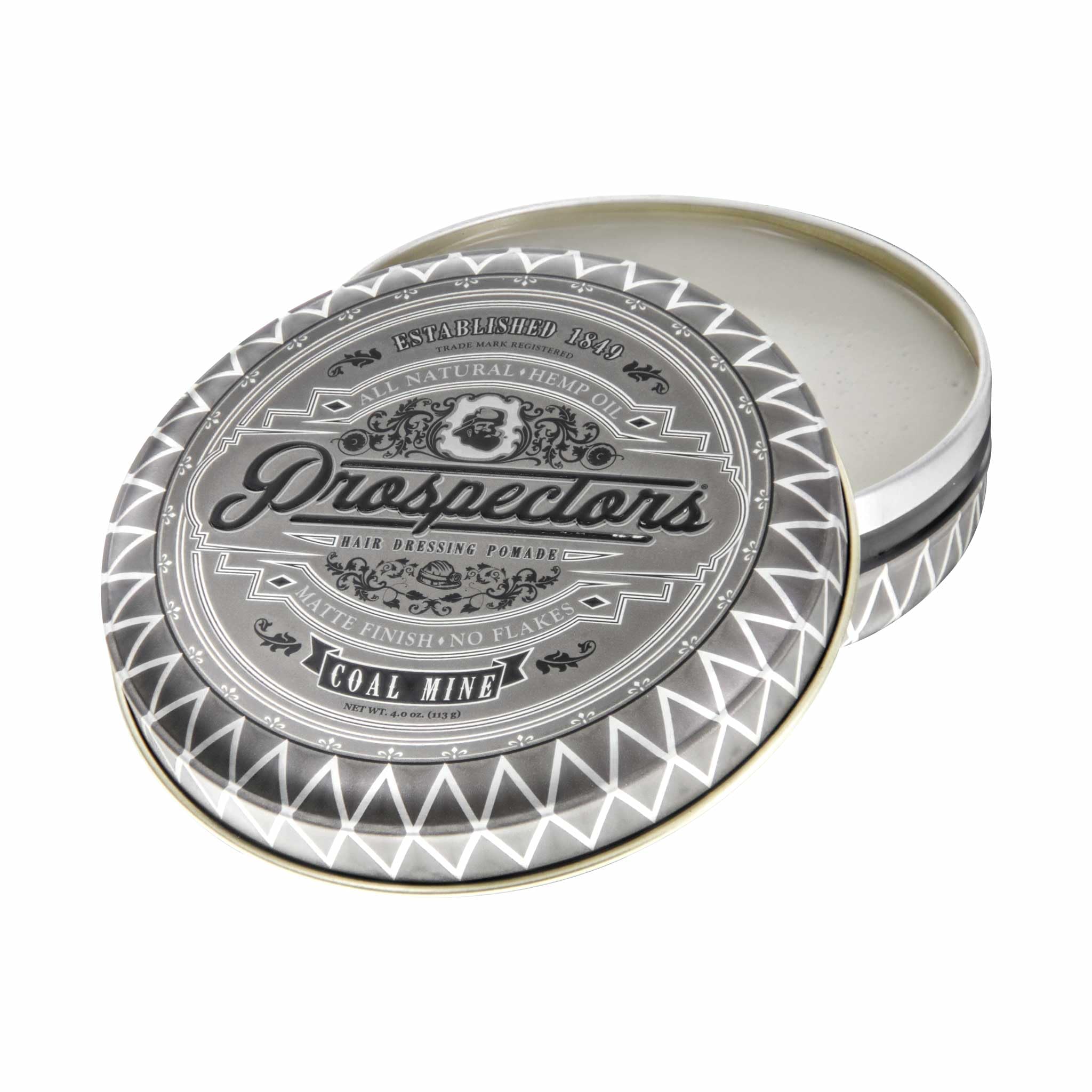 PROSPECTORS clay applied in hair creating textured, natural hold