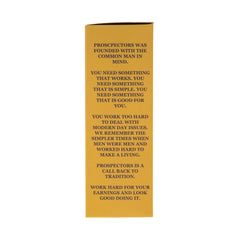PROSPECTORS pomade scooped in hand to show scale and easy-to-dispense convenience