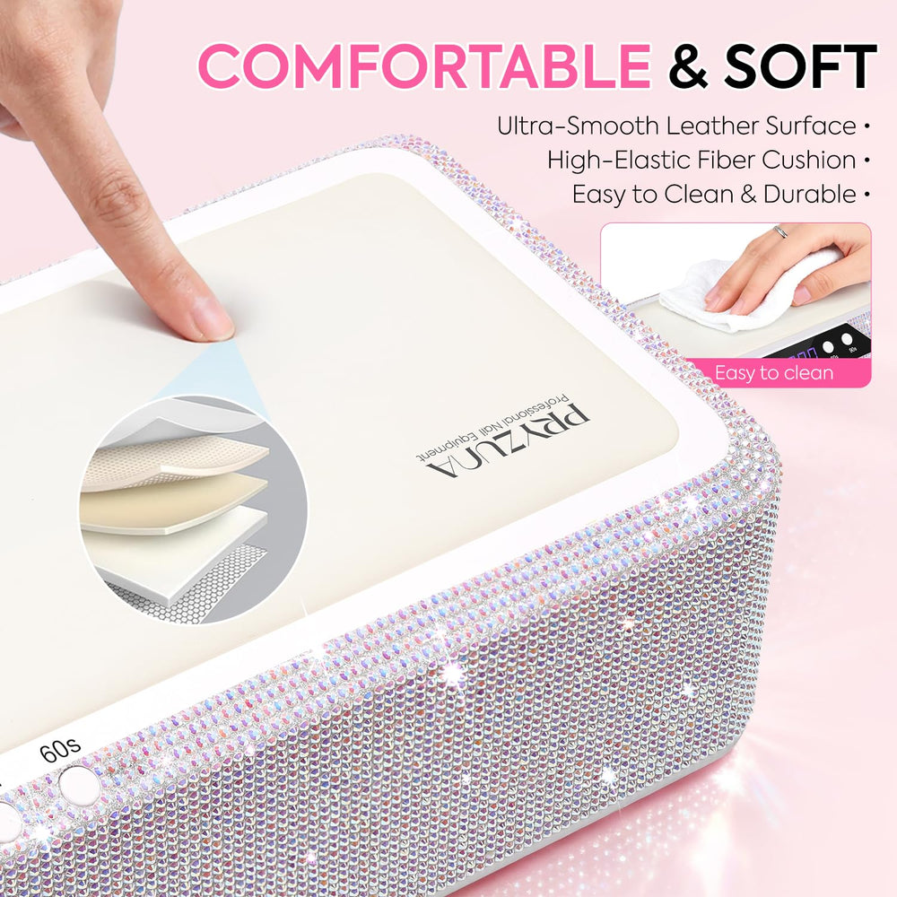 PRYZUNA boxed packaging highlighting corded power and included features