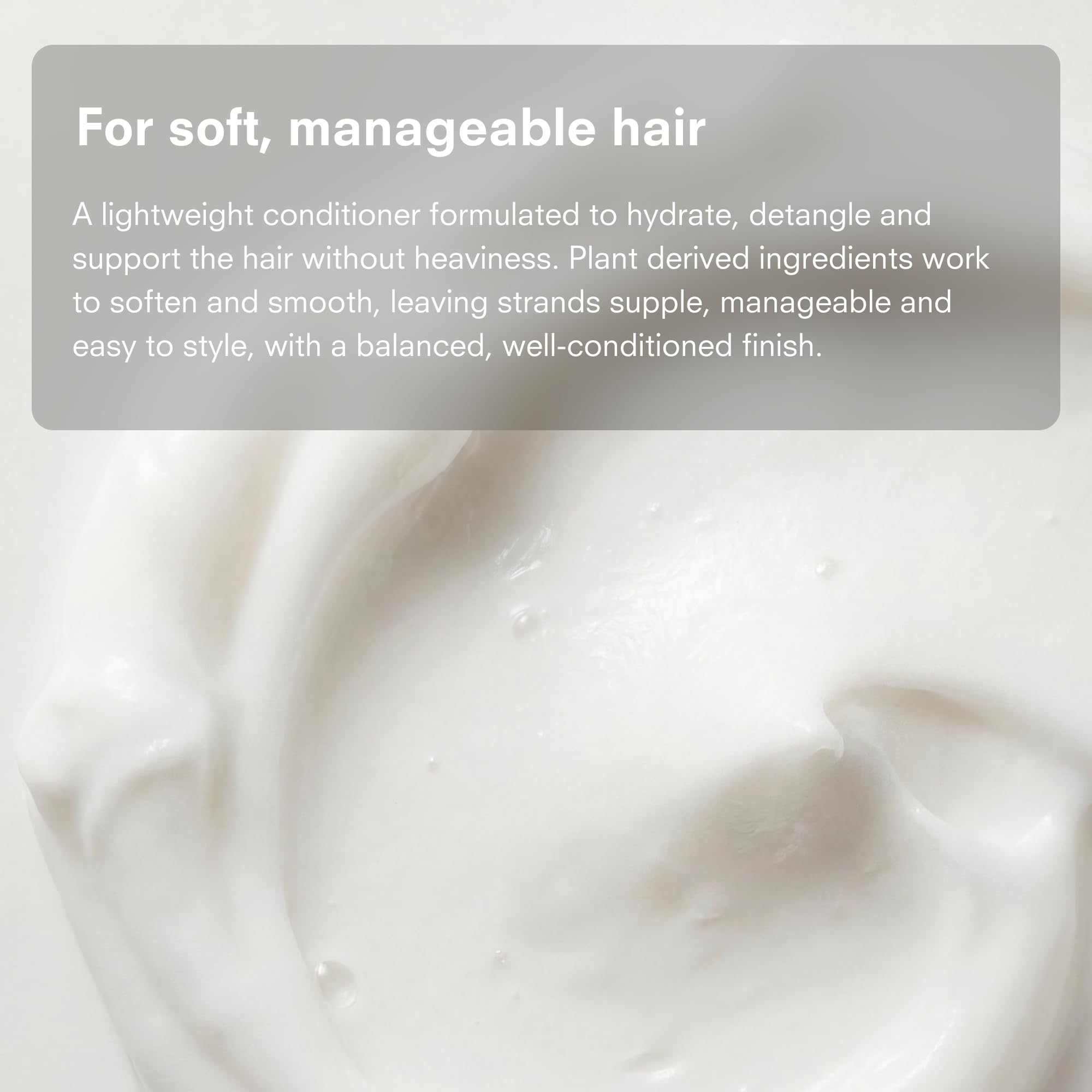 Public Goods conditioner paired with matching shampoo for complementary scent pairing