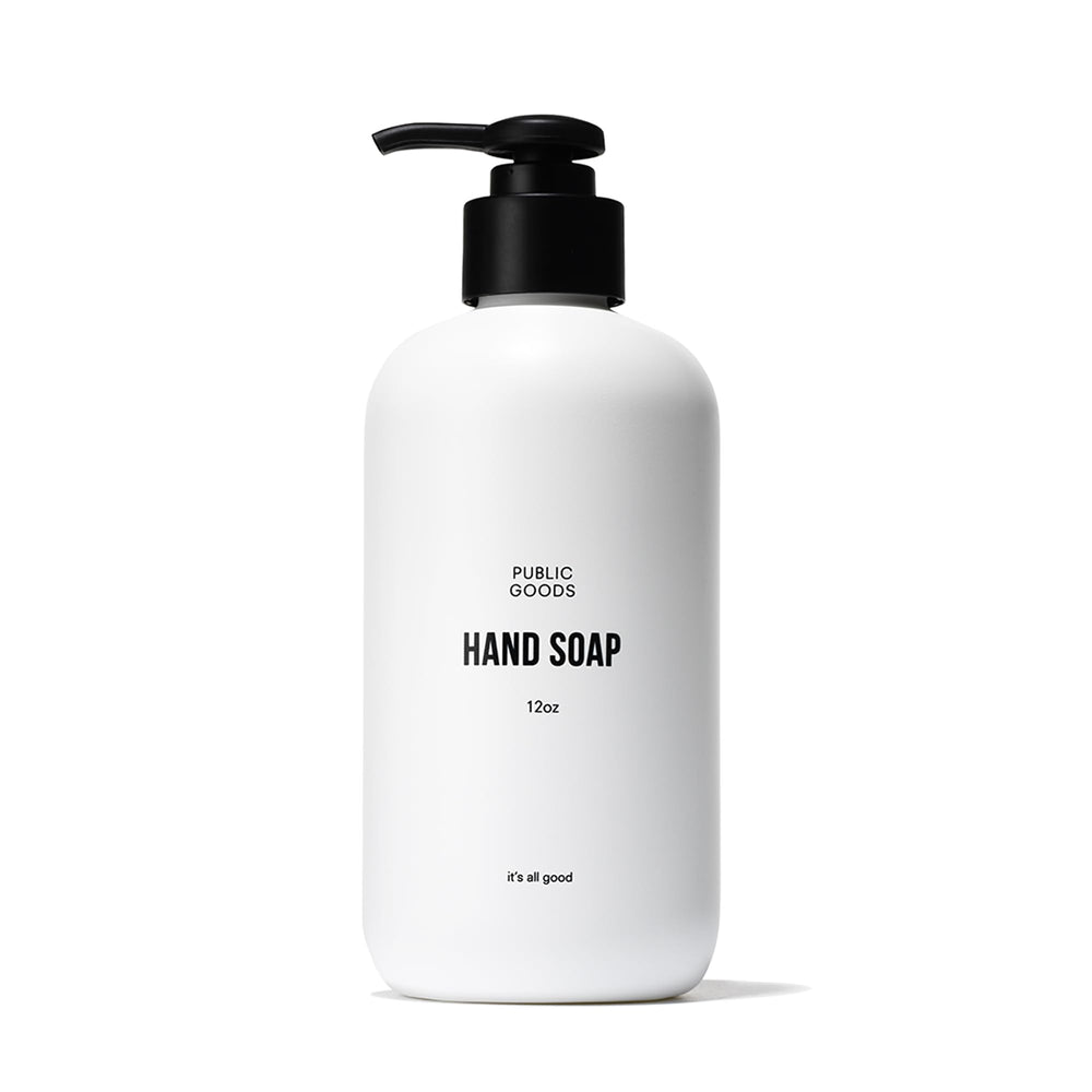 Public Goods front bottle view showing clean design and citrus scent benefit