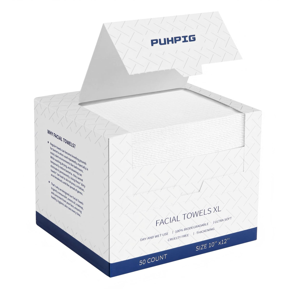 PUHPIG front packaging showing 50-count pack and benefits