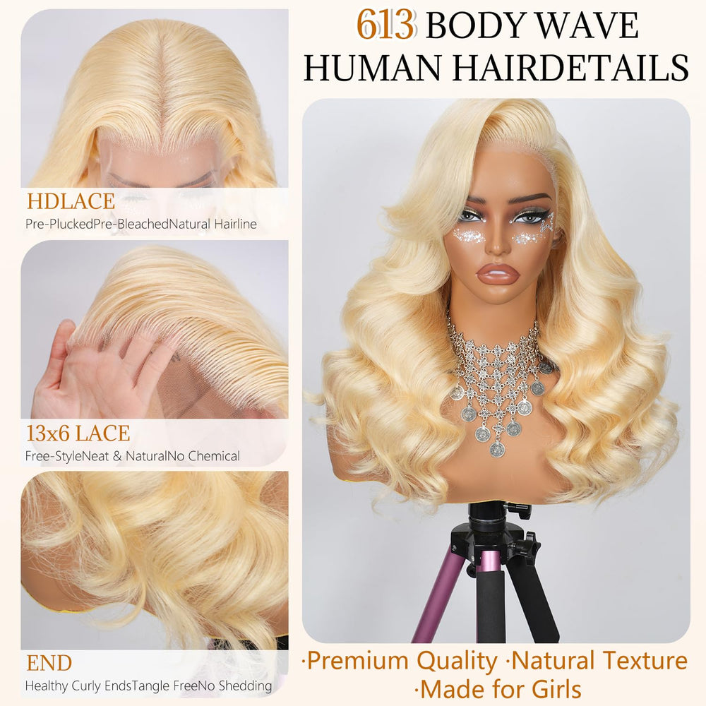 PUHPUH styled into high ponytail demonstrating glueless styling option