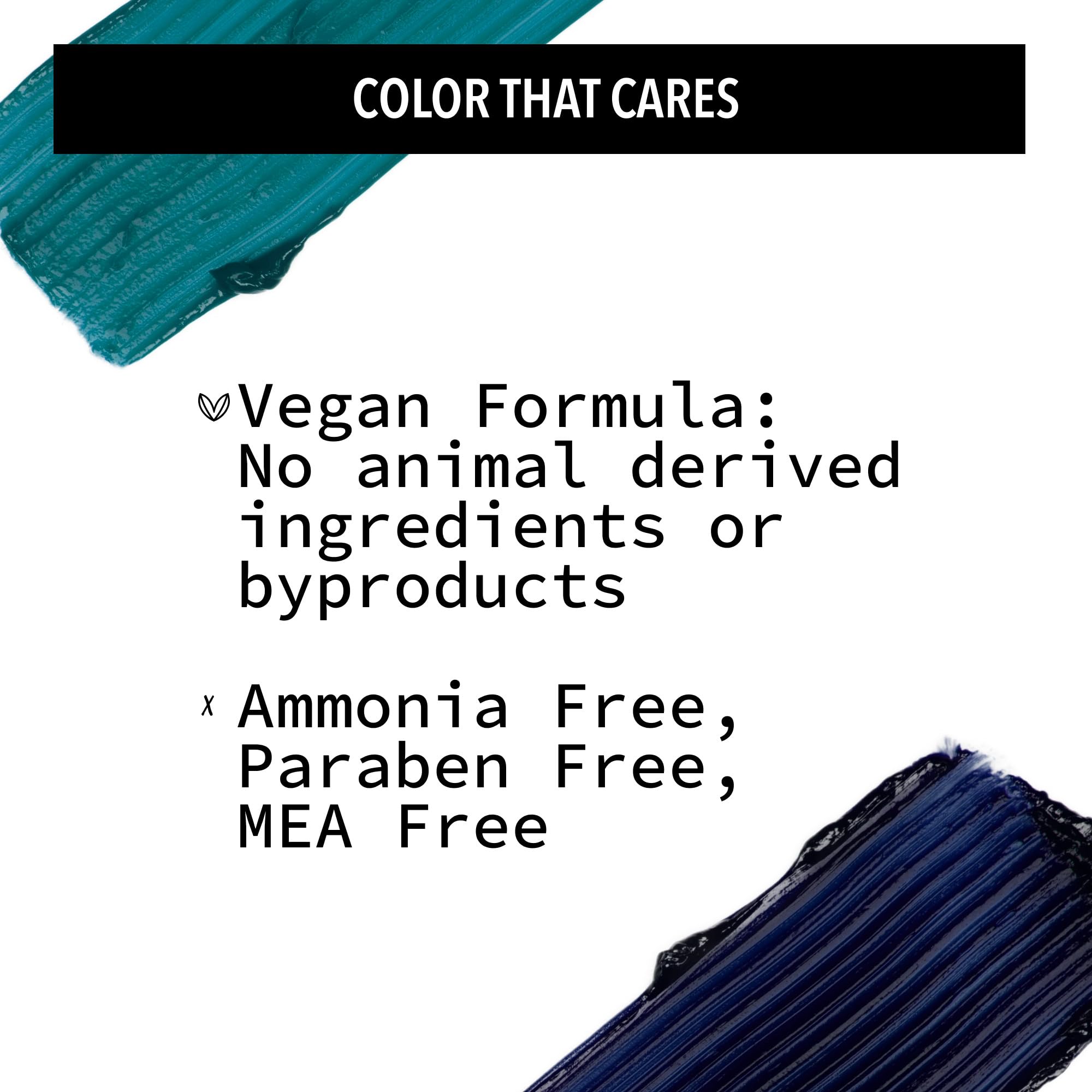 Pulp Riot label close-up listing key exclusions like ammonia and PPD for gentler coloring benefit