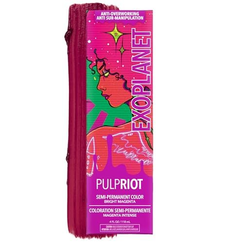 Pulp Riot magenta front tube showing bright packaging and color identity for easy selection