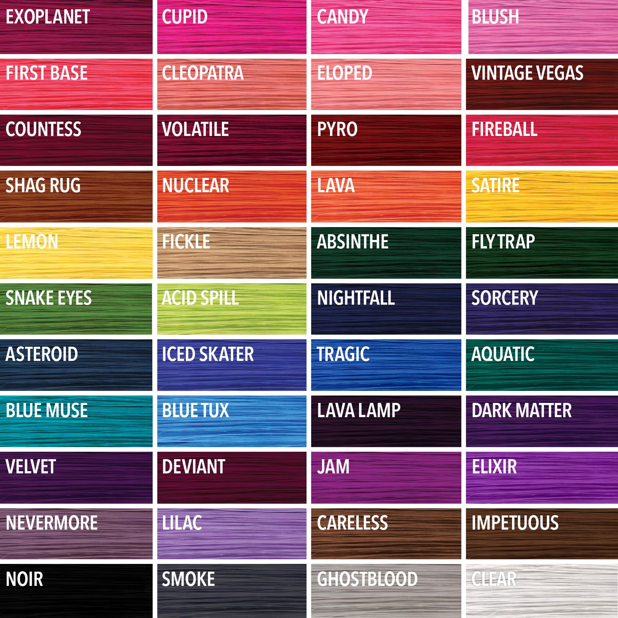 Pulp Riot magenta packaging with ingredient list emphasizing vegan formula and gentle care