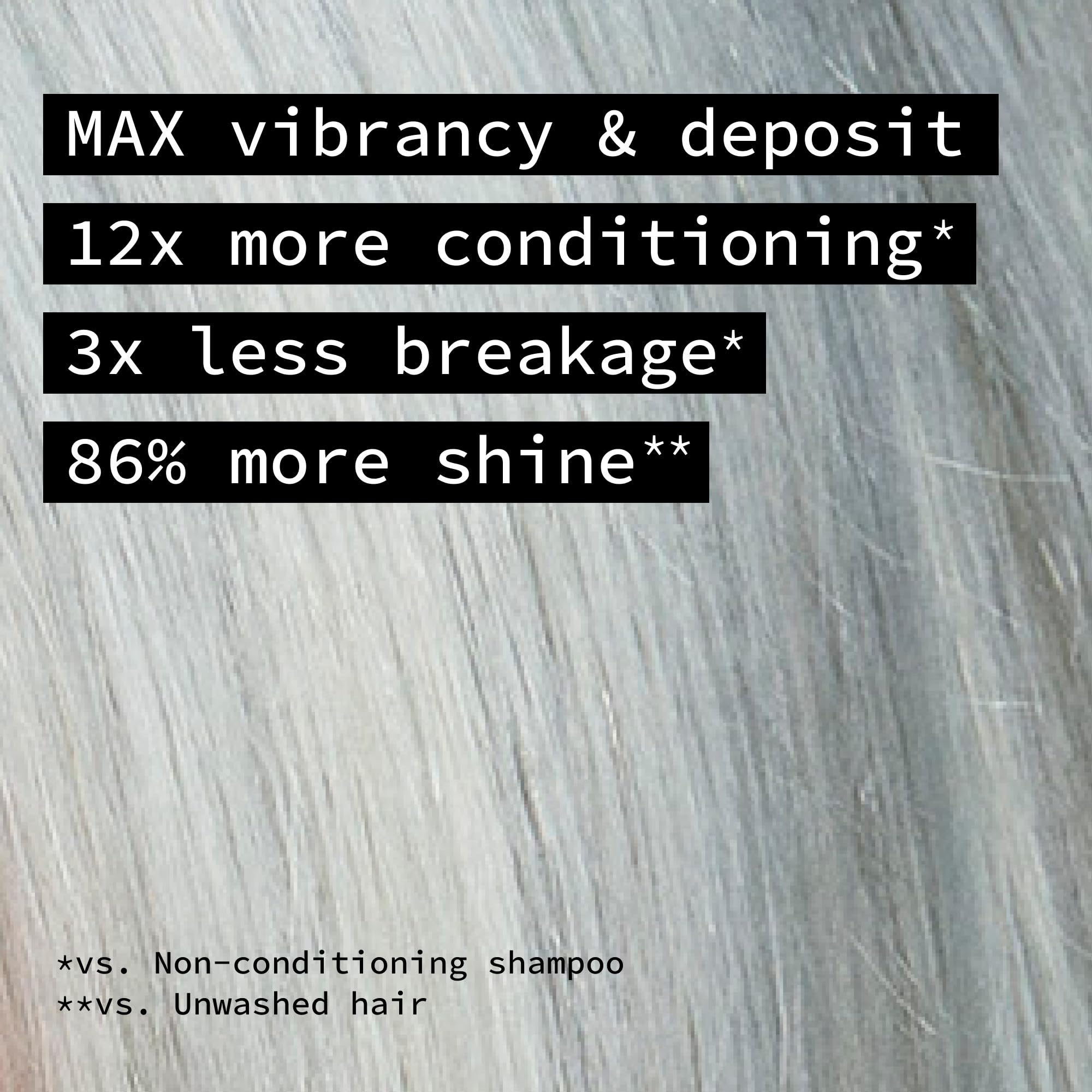 Pulp Riot application brush applying Silversmith to bleached hair for controlled placement