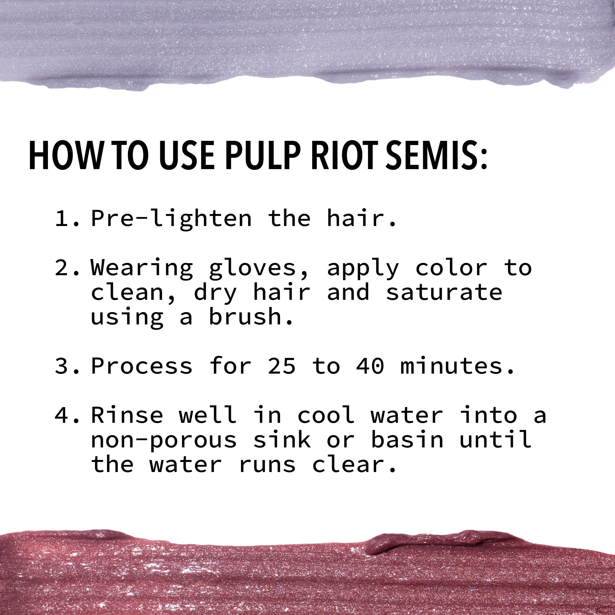 Pulp Riot salon lifestyle scene with stylist applying silver for professional finish