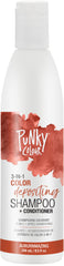 Punky front packaging showing auburn color and 8.5 oz size, highlighting easy maintenance