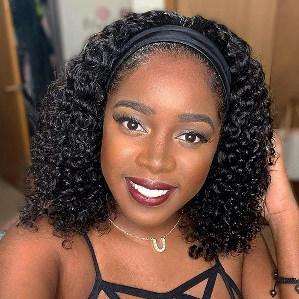 Punmasa front view showing natural hairline and deep wave, flattering everyday style