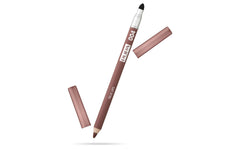 Pupa Milano True Lips front view showing dual-ended pencil and shade 004 benefit precise definition