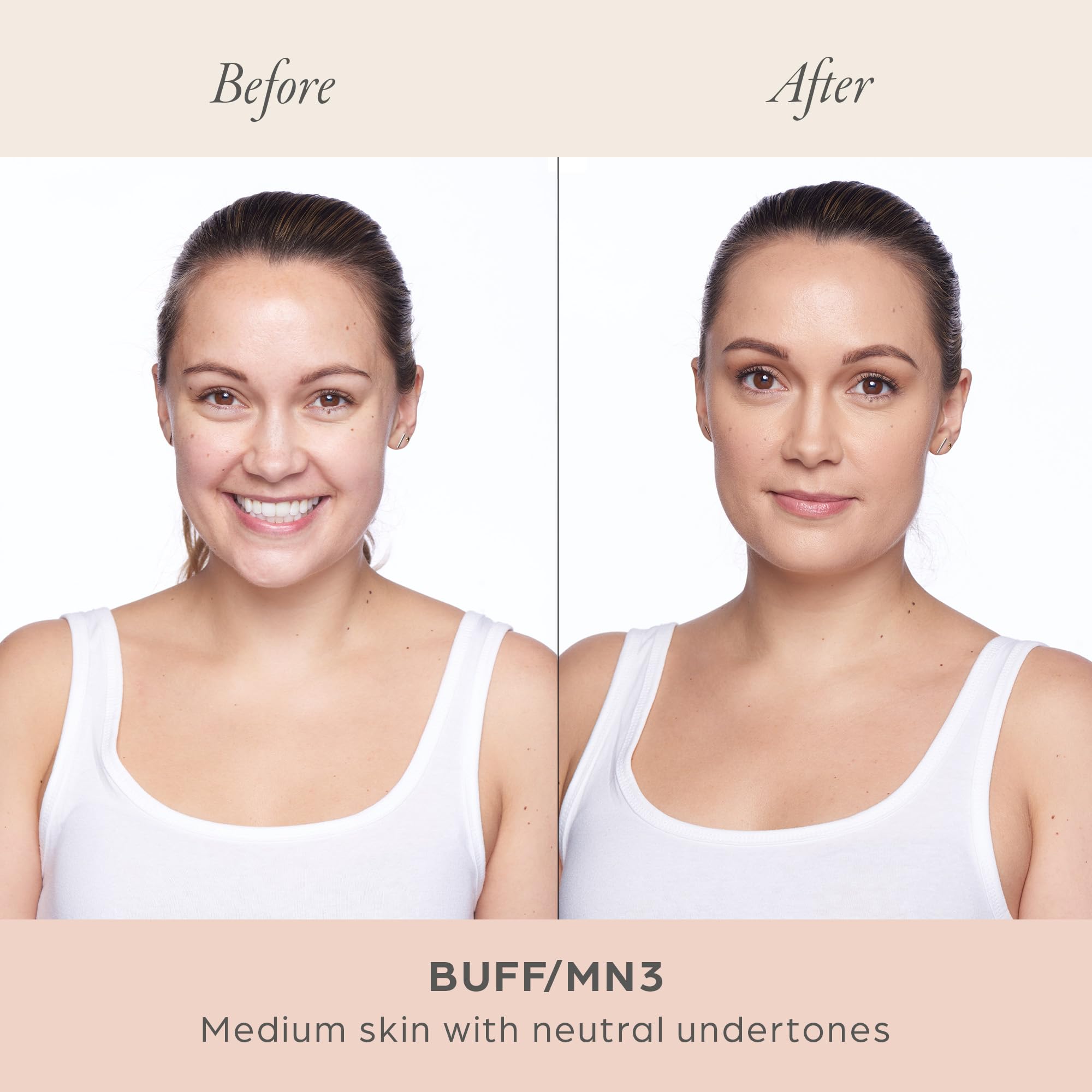 PÜR pump dispensing foundation for smooth, all-over application convenience