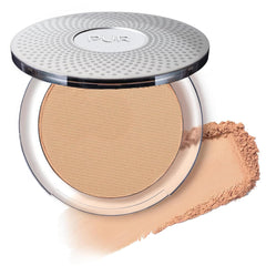 PÜR MINERALS compact front open showing full palette and portable benefit
