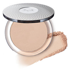 PÜR MINERALS compact front showing sleek packaging and travel convenience