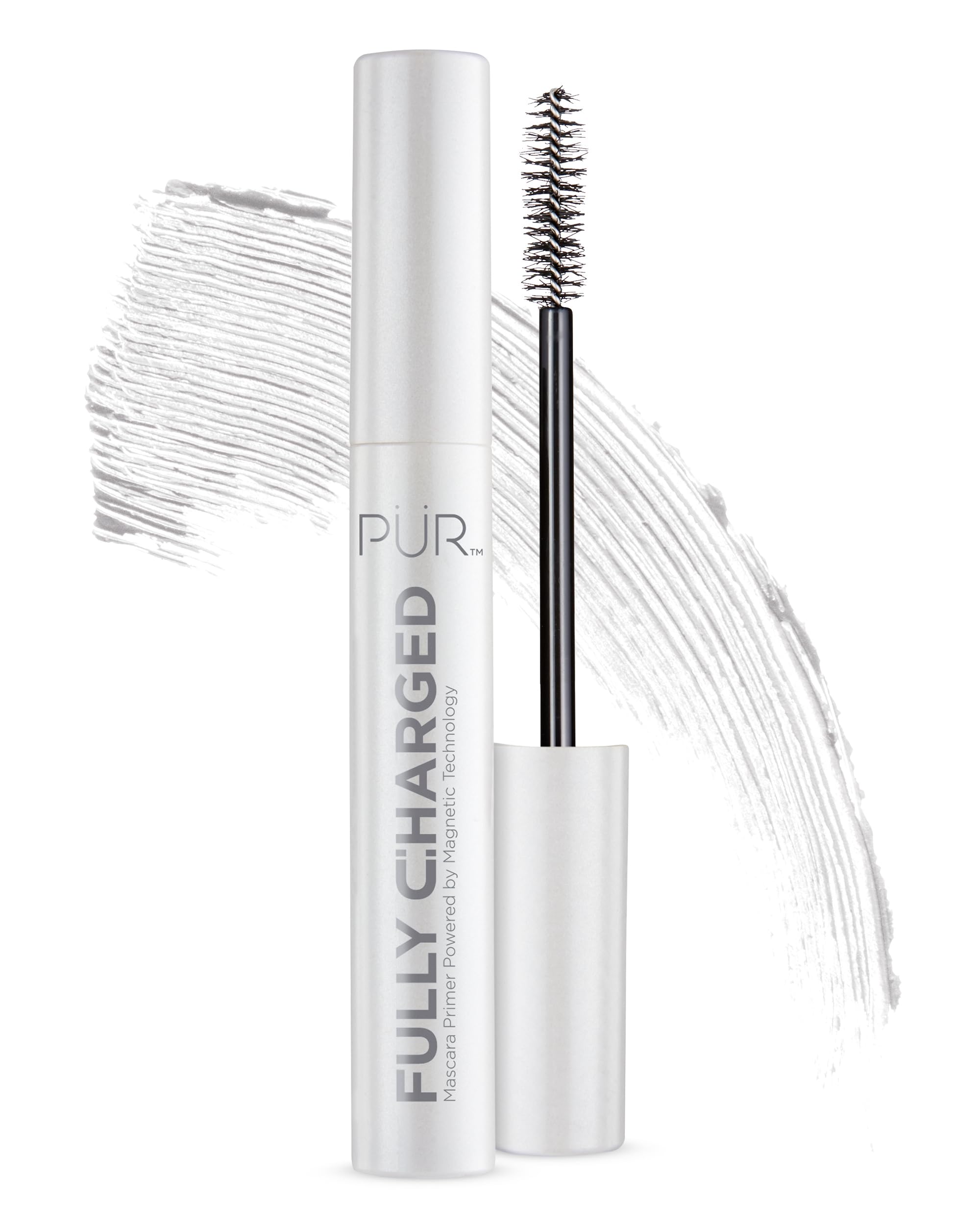 PÜR MINERALS front packaging showing travel-size primer and clear benefit