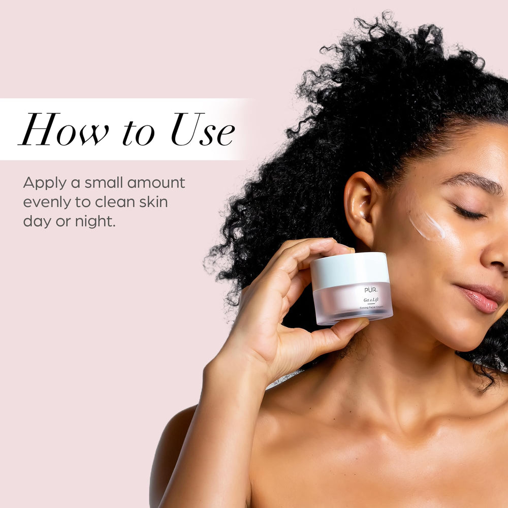 PÜR MINERALS product label and ingredient panel showcasing clean, vegan benefit